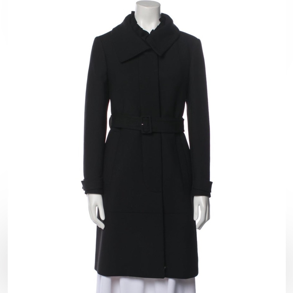Prada Classic Black Trench Coat
